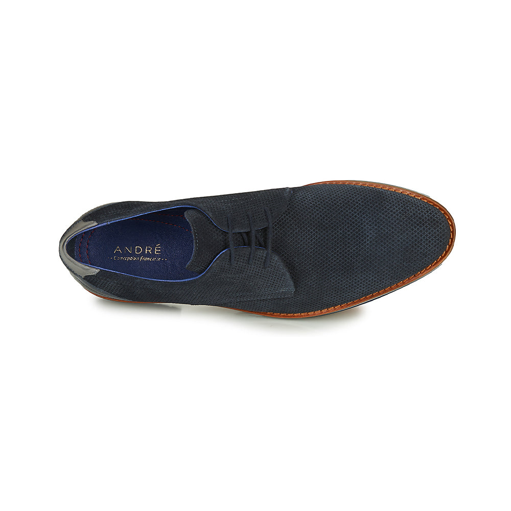Andre Chaussure Classique Homme Grille Marine