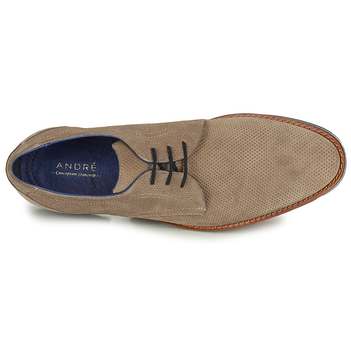 Andre Chaussure Classique Homme Grille Beige