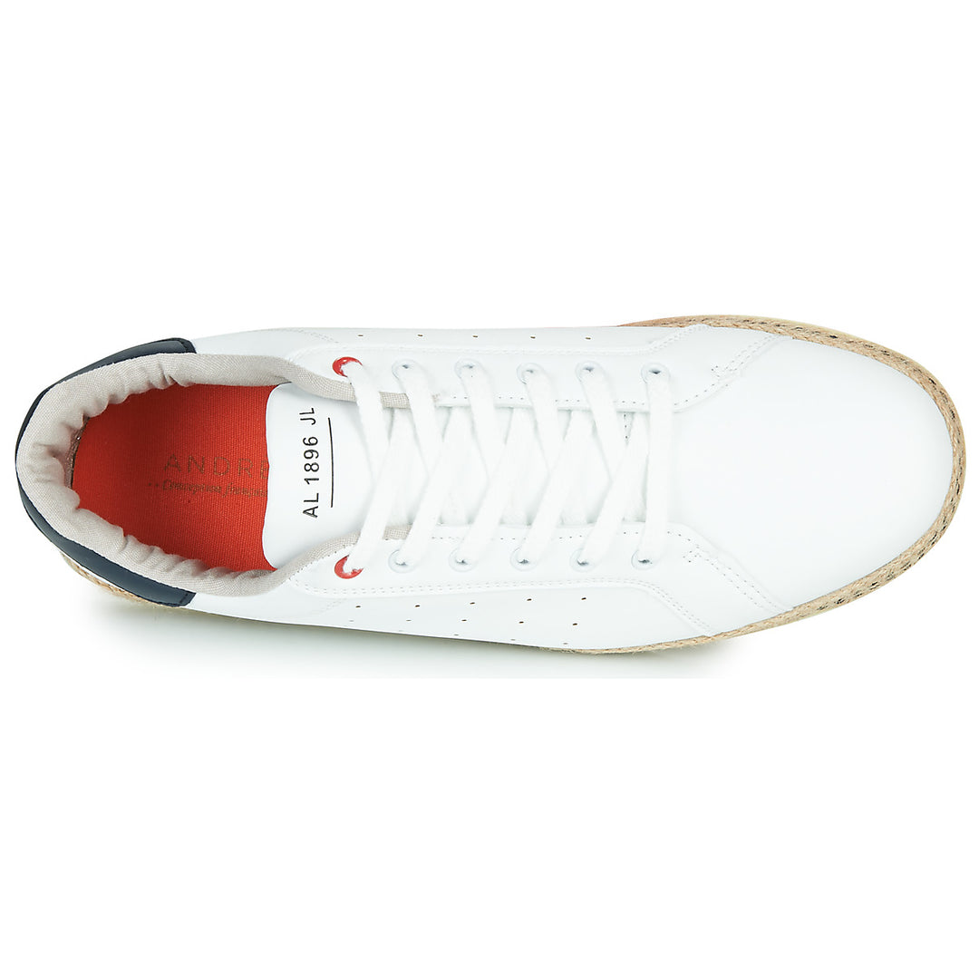 Andre Espadrille Homme Stanish Blanc