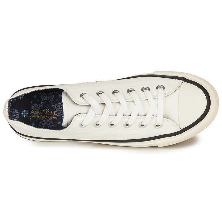 Andre Espadrille Homme Voilure Blanc