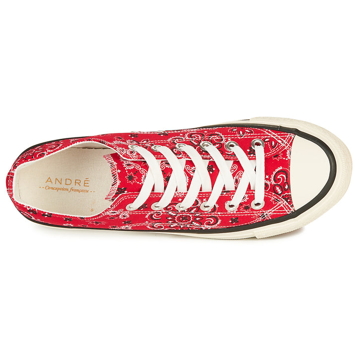 Andre Espadrille Homme Voilure Rouge