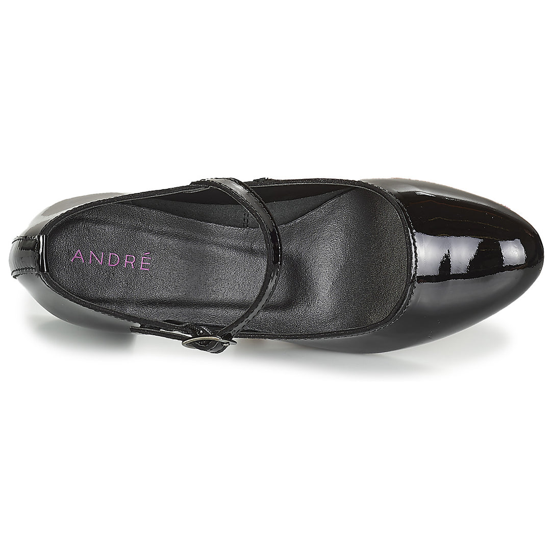 Andre Sandales Femme Follow Noir