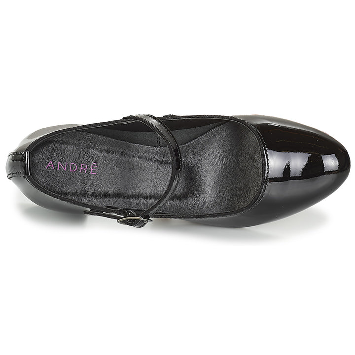 Andre Sandales Femme Follow Noir