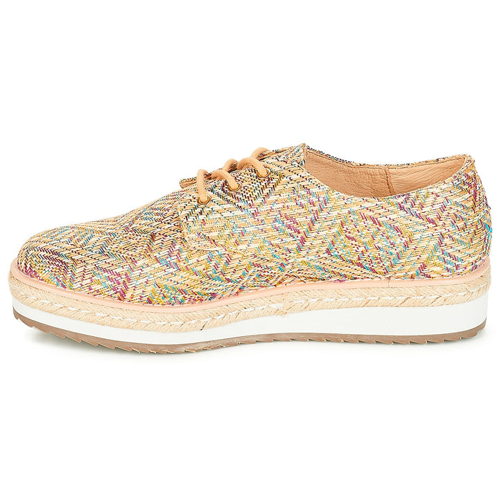 Andre Espadrilles Femme Harmonica Textile Beige