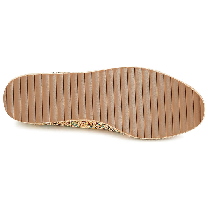 Andre Espadrilles Femme Harmonica Textile Beige