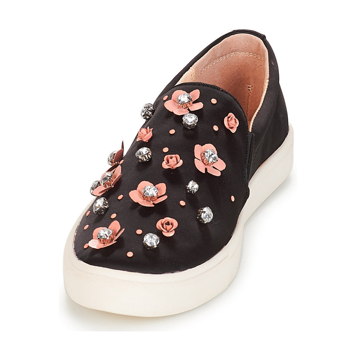 Andre Espadrilles Femme Fresia Textile Noir