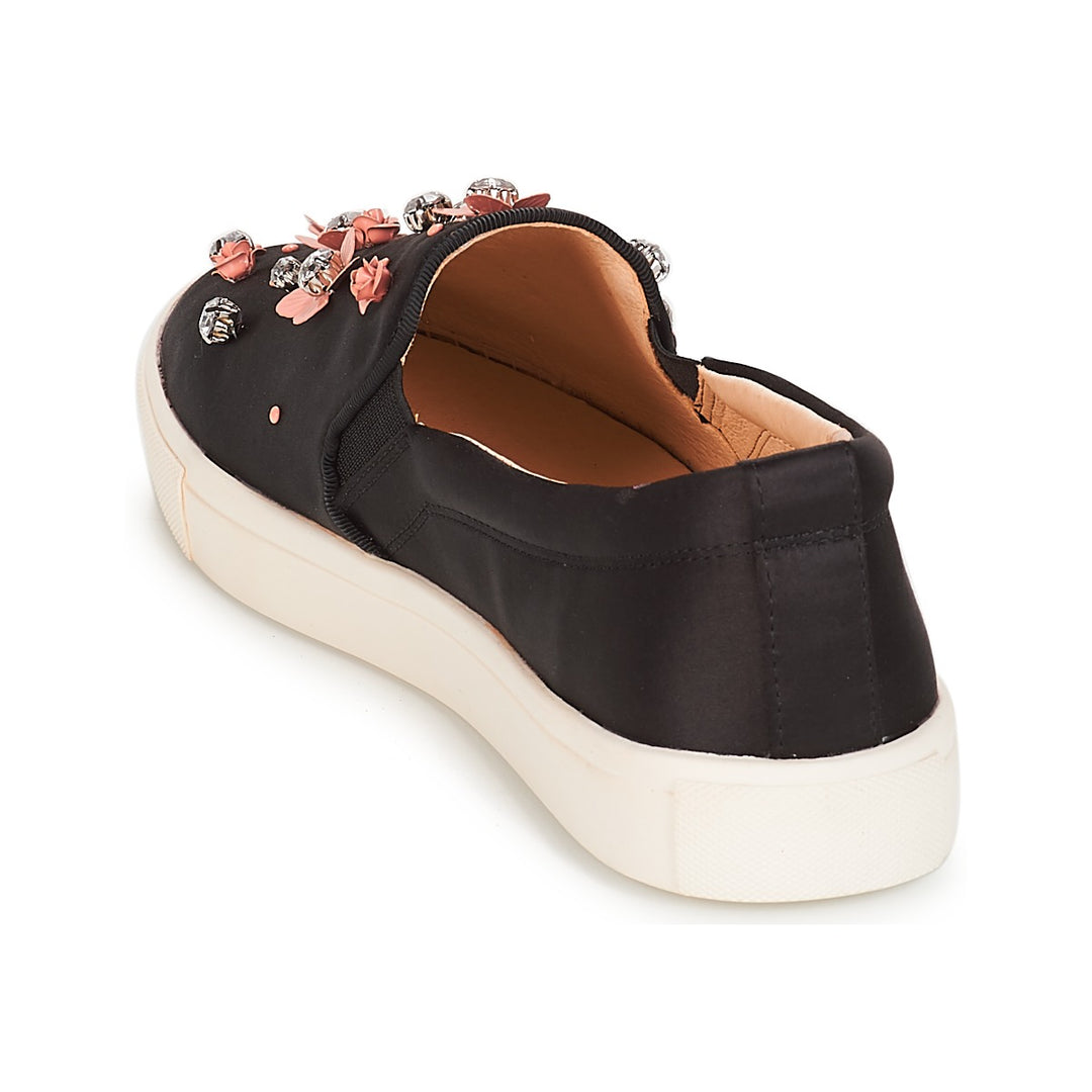 Andre Espadrilles Femme Fresia Textile Noir
