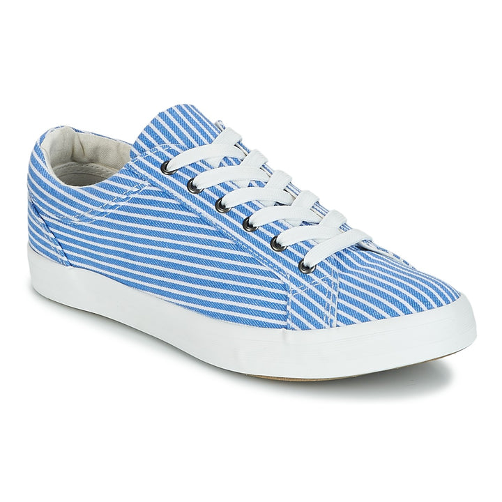 Andre Espadrilles Femme Sesame Textile Bleu