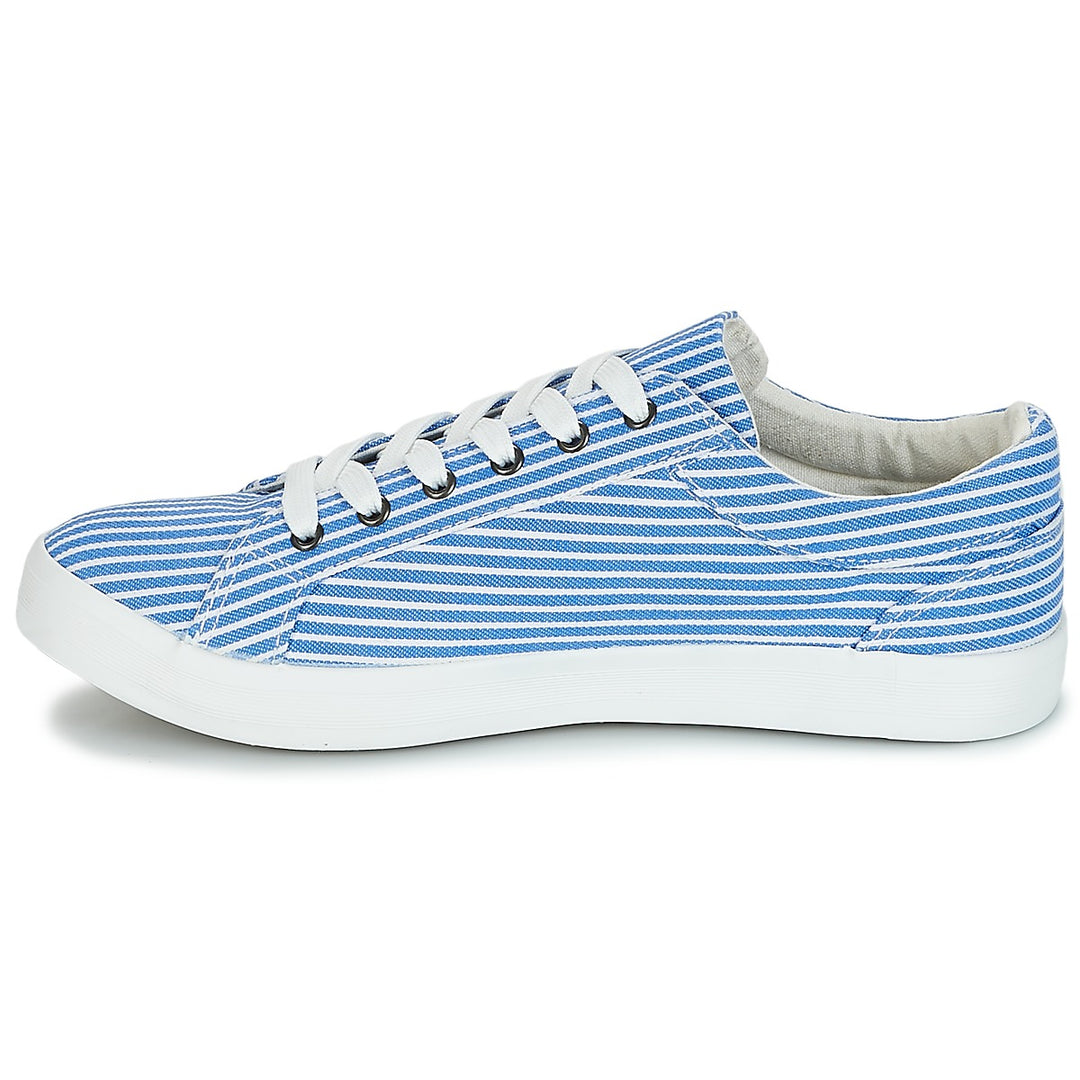 Andre Espadrilles Femme Sesame Textile Bleu
