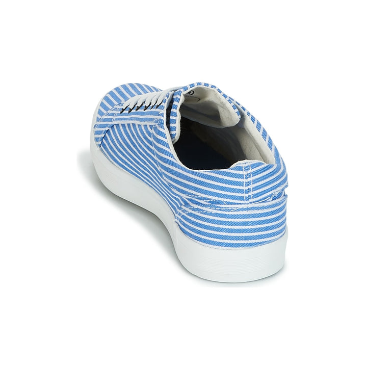 Andre Espadrilles Femme Sesame Textile Bleu