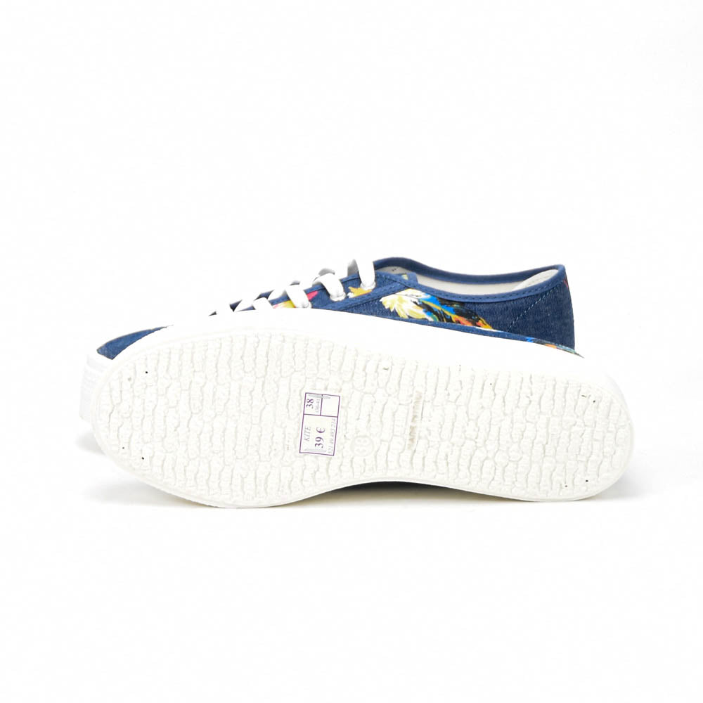 Andre Espadrilles Kite Jean Femme Bleu