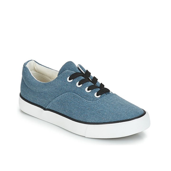 Andre Espadrilles Femme Fusion Textile Blu