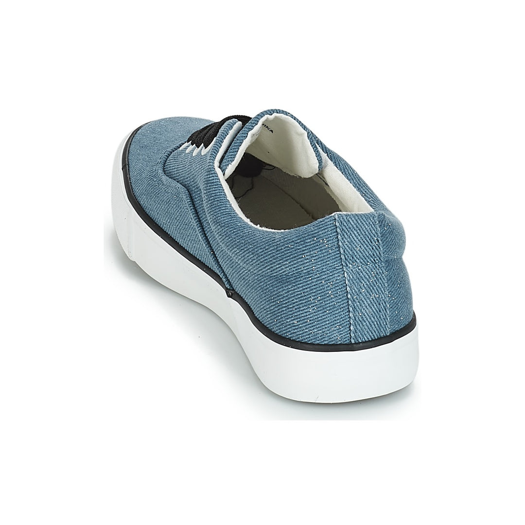 Andre Espadrilles Femme Fusion Textile Blu