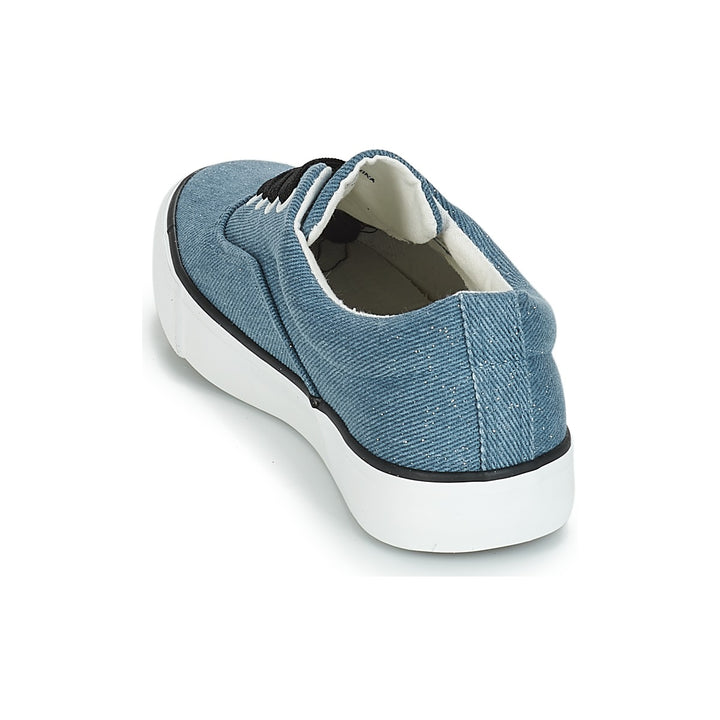 Andre Espadrilles Femme Fusion Textile Blu