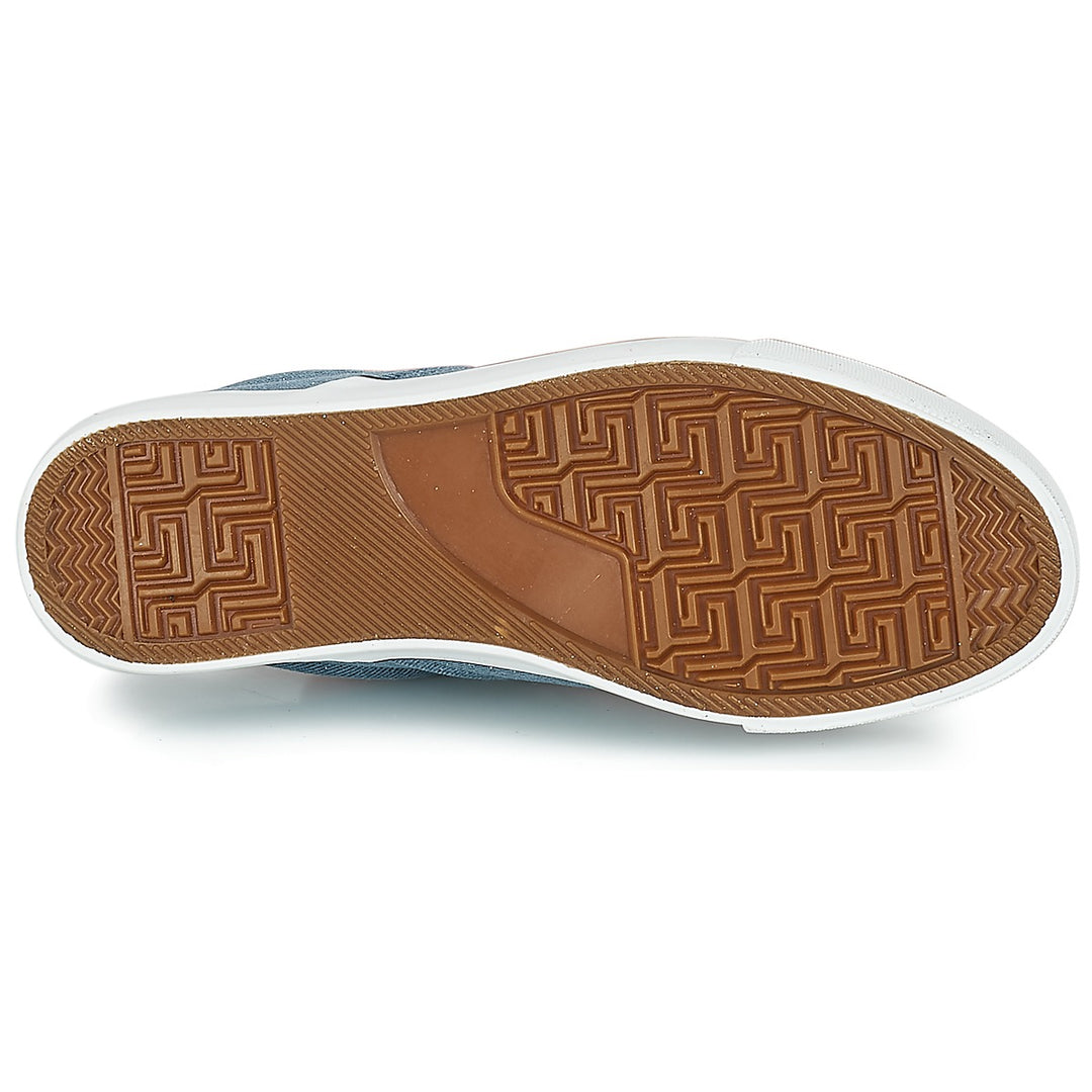 Andre Espadrilles Femme Fusion Textile Blu