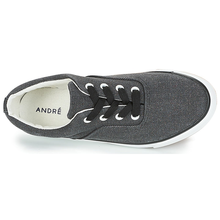 Andre Espadrilles Femme Fusion Textile Gris
