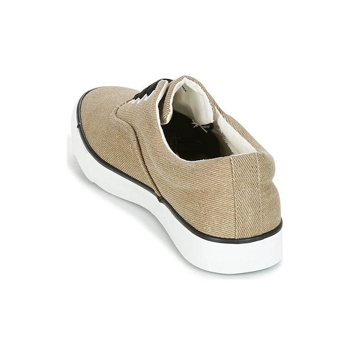 Andre Espadrilles Femme Fusion Textile Beige