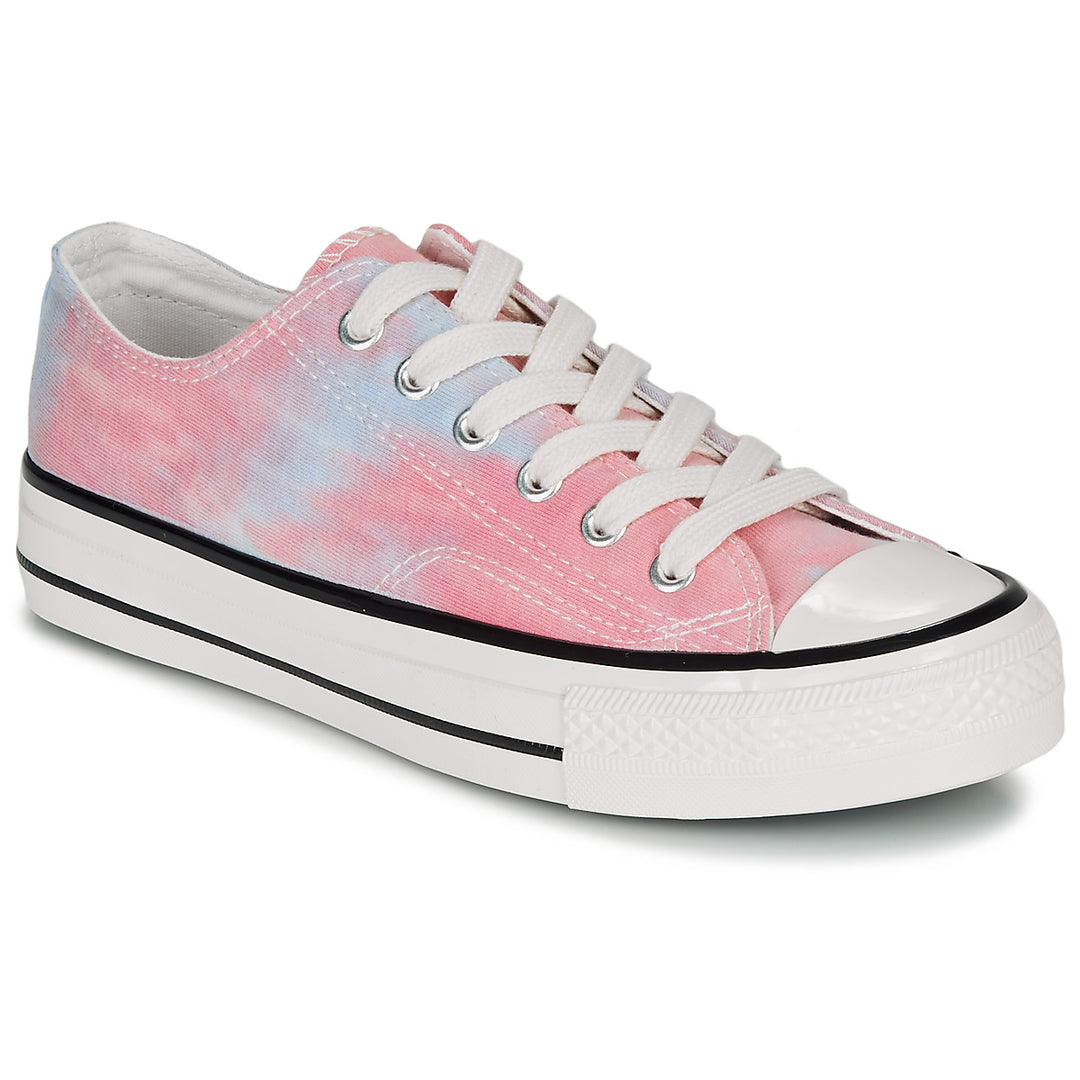 Andre Espadrilles Femme Happy Textile Couleur