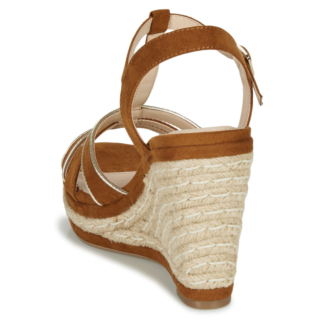 Andre Sandales Femme July Cuir Marron