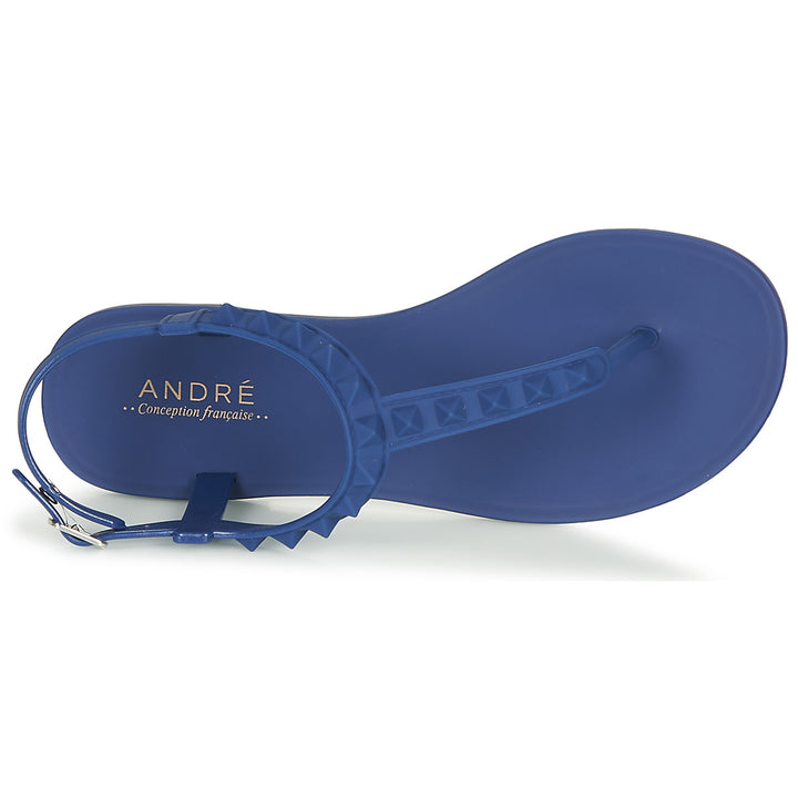 Andre Sandales Femme Hadewig Caoutchouc Bleu