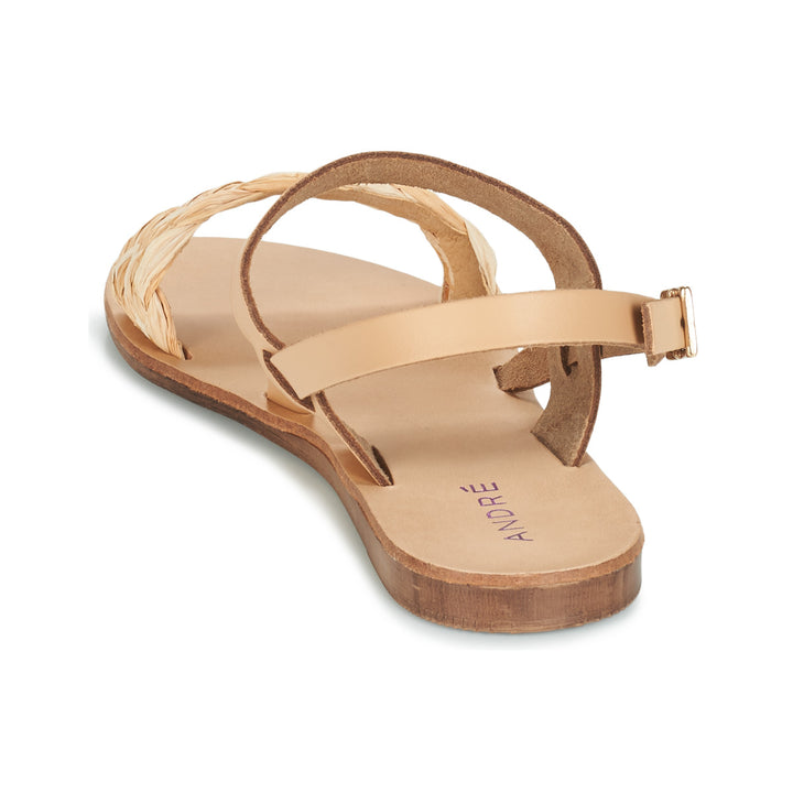 Andre Sandales Femme Ramatuella Beige