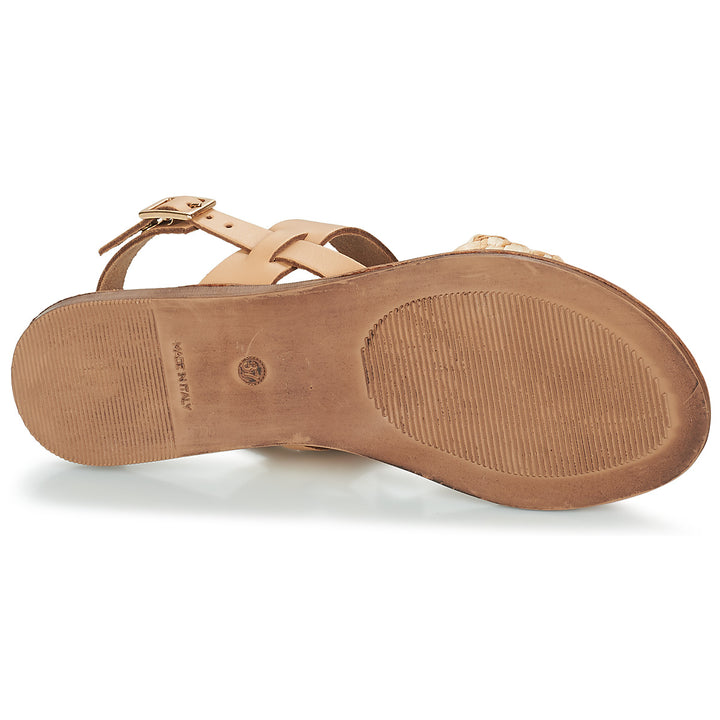 Andre Sandales Femme Ramatuella Beige
