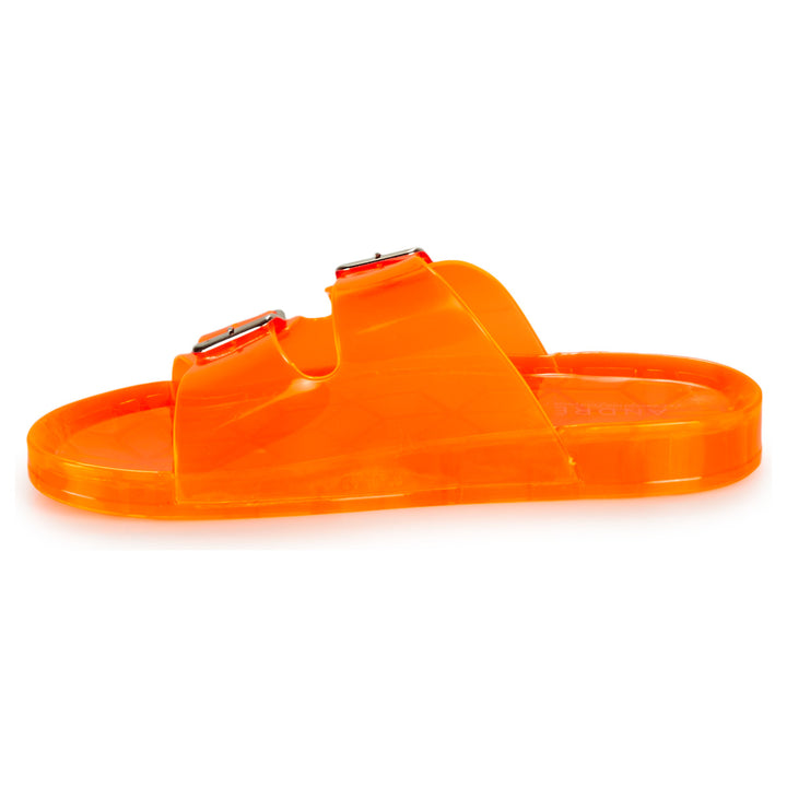 Andre Mules De Plage Femme En Caoutchouc Orange
