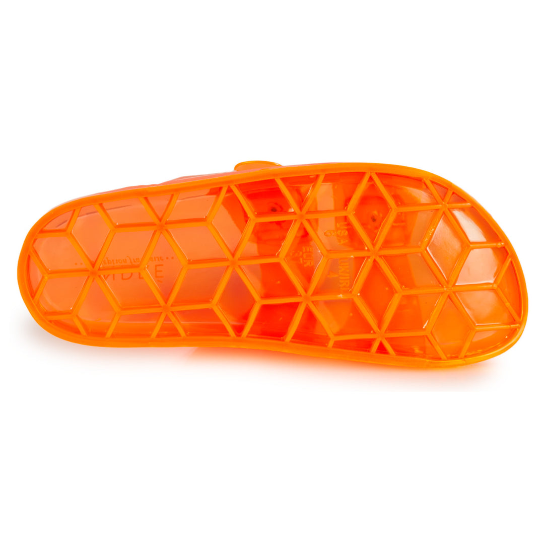 Andre Mules De Plage Femme En Caoutchouc Orange