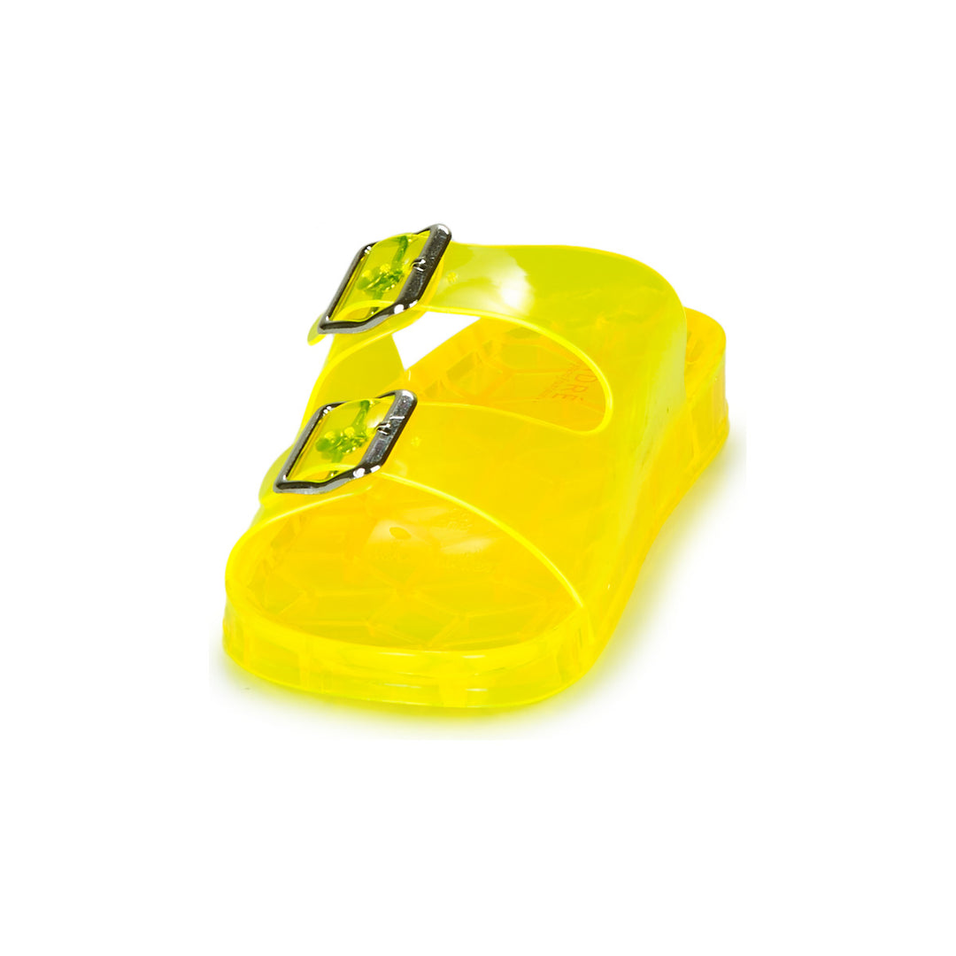Andre Mules De Plage Femme En Caoutchouc Jaune