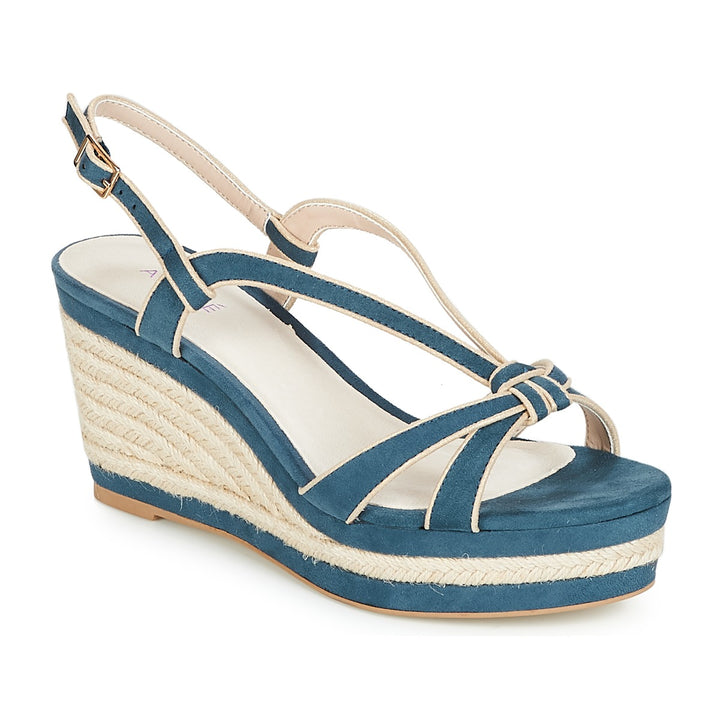 Andre Sandales Femme Tempo Bleu
