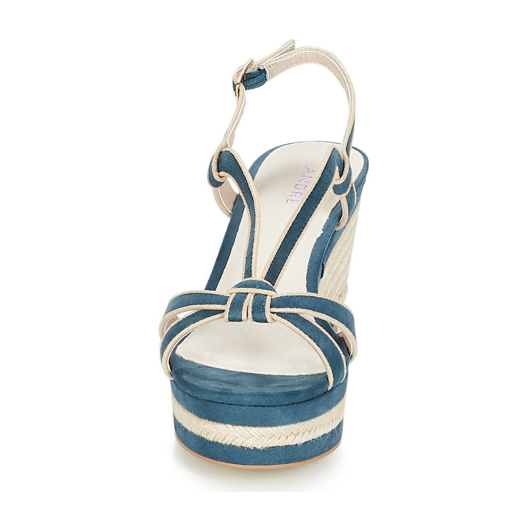 Andre Sandales Femme Tempo Bleu