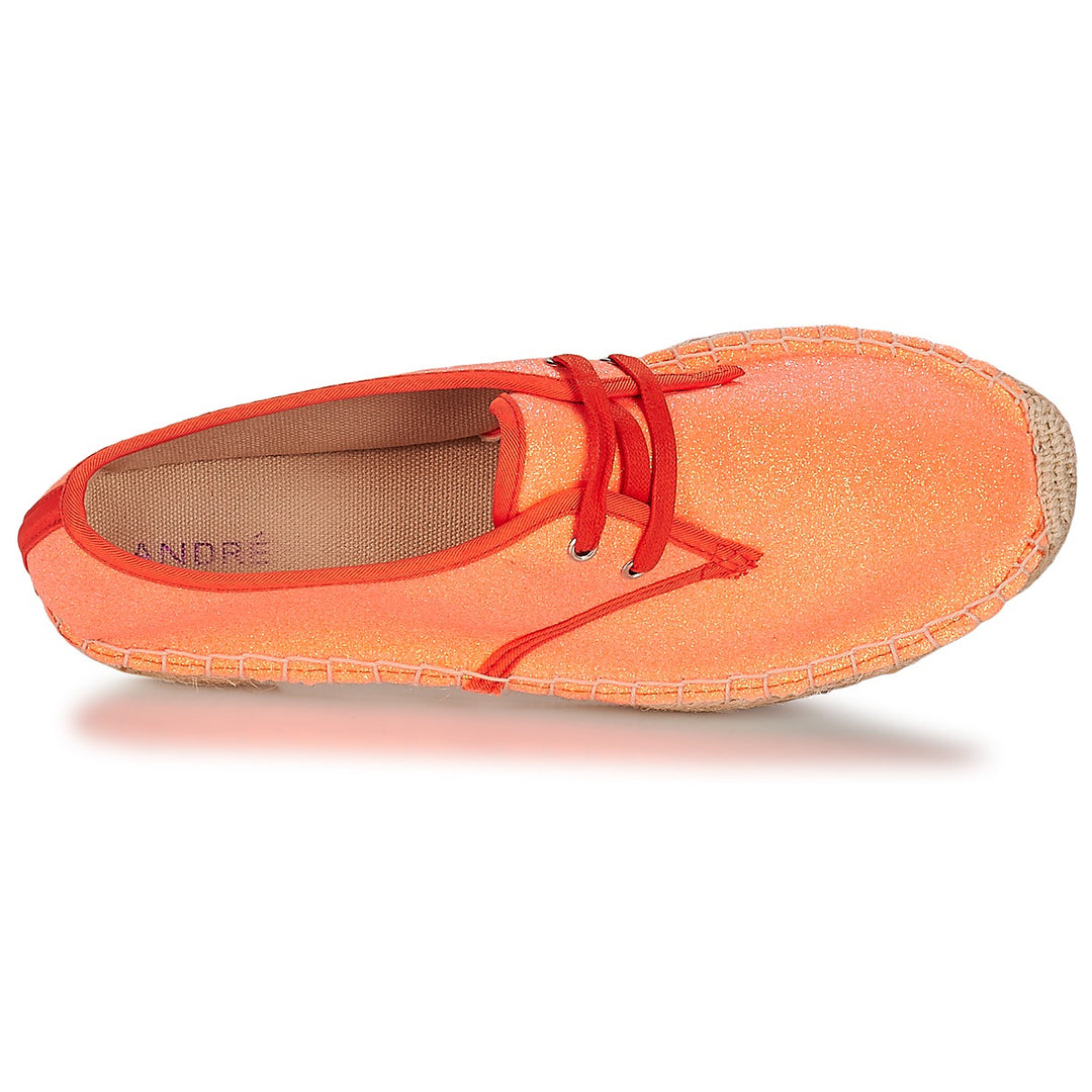 Andre Espadrilles Femme Dancefloor Oragne