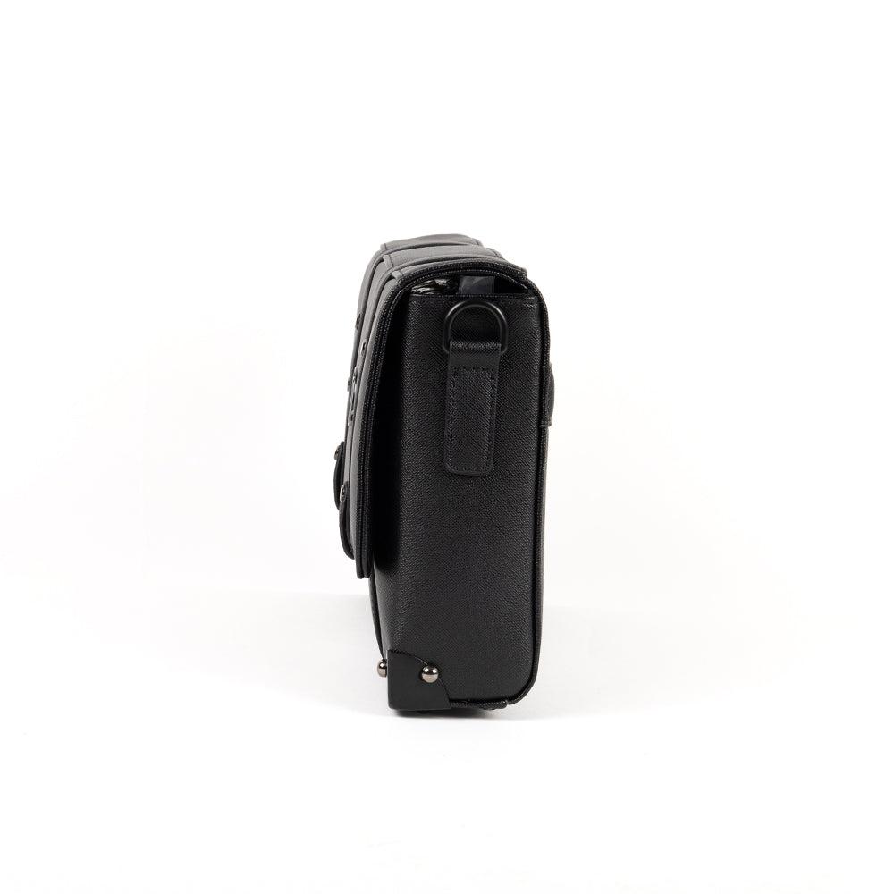 Vo7 Sacoche De Luxe Homme Cuir Noir