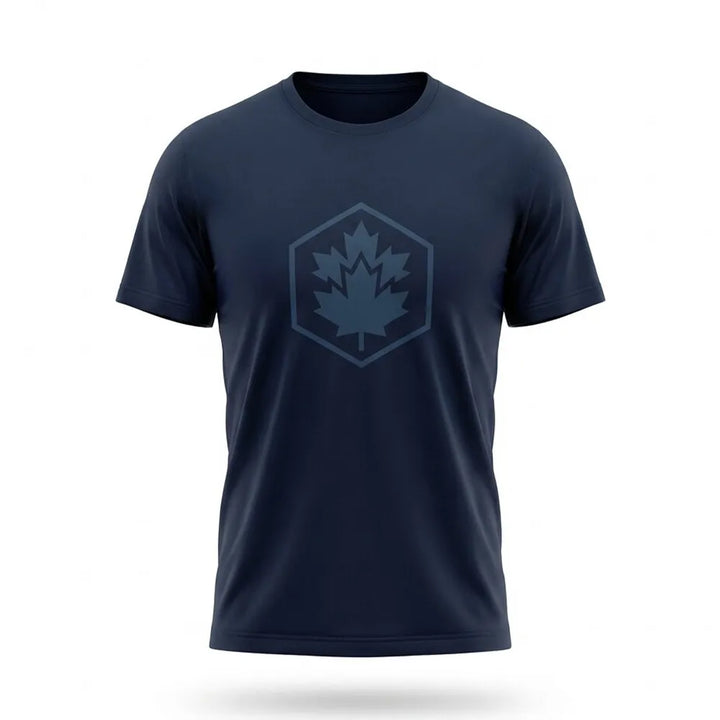 Lumberjack Men Tee Big Iconic Logo Navy
