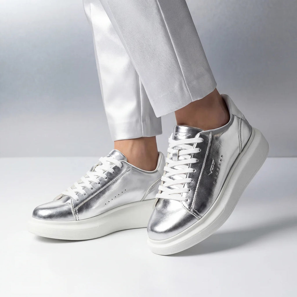 Vo7 Basket Femme Elysée Silver