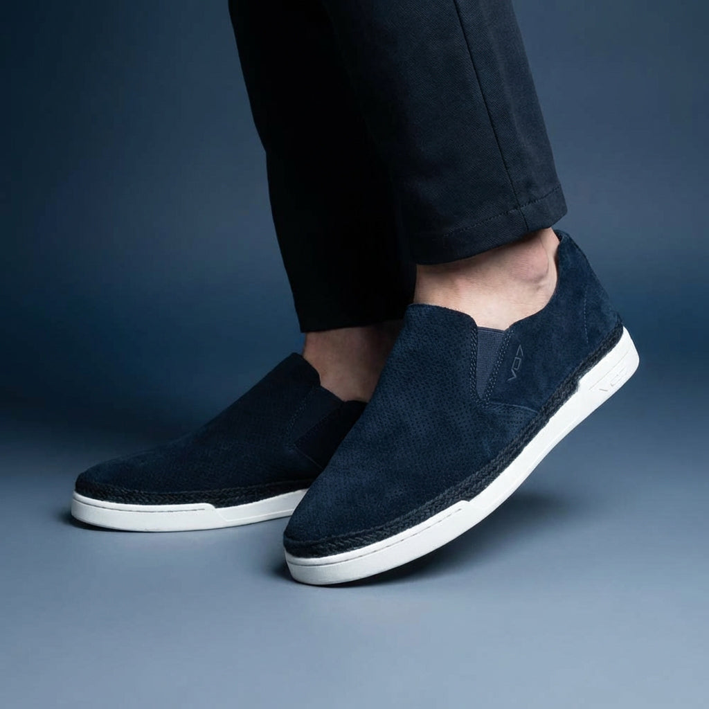 Vo7 Basket Hornet Suede Homme Navy