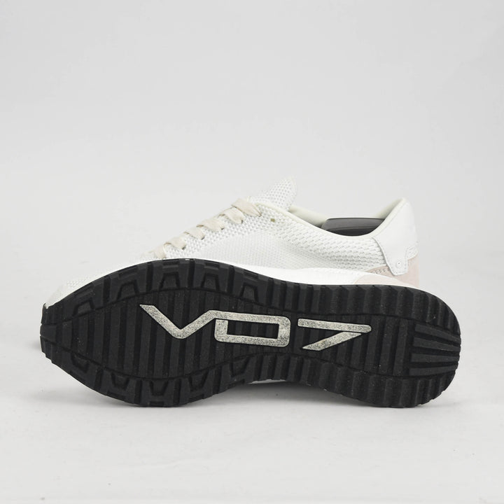 Vo7 Basket Milan Knit Homme White