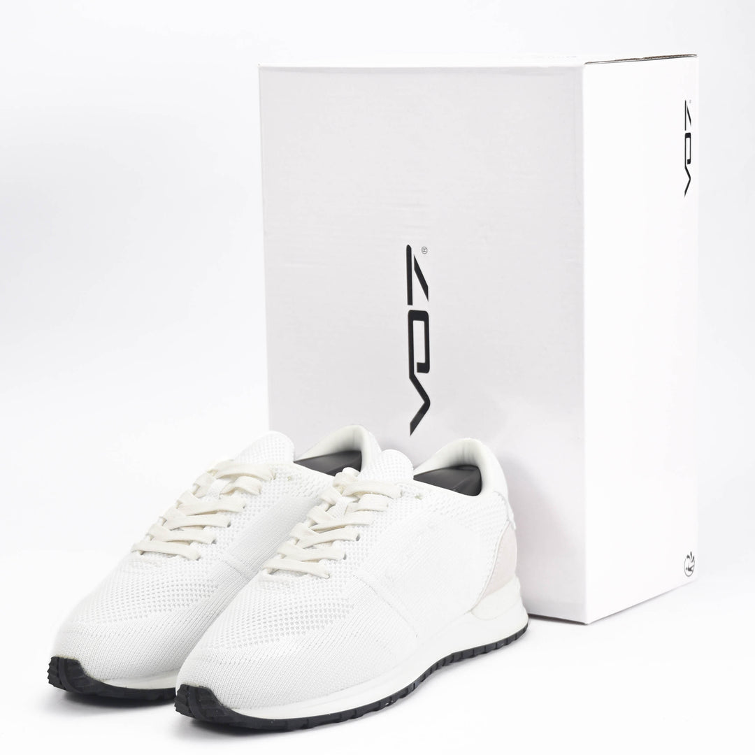 Vo7 Basket Milan Knit Homme White