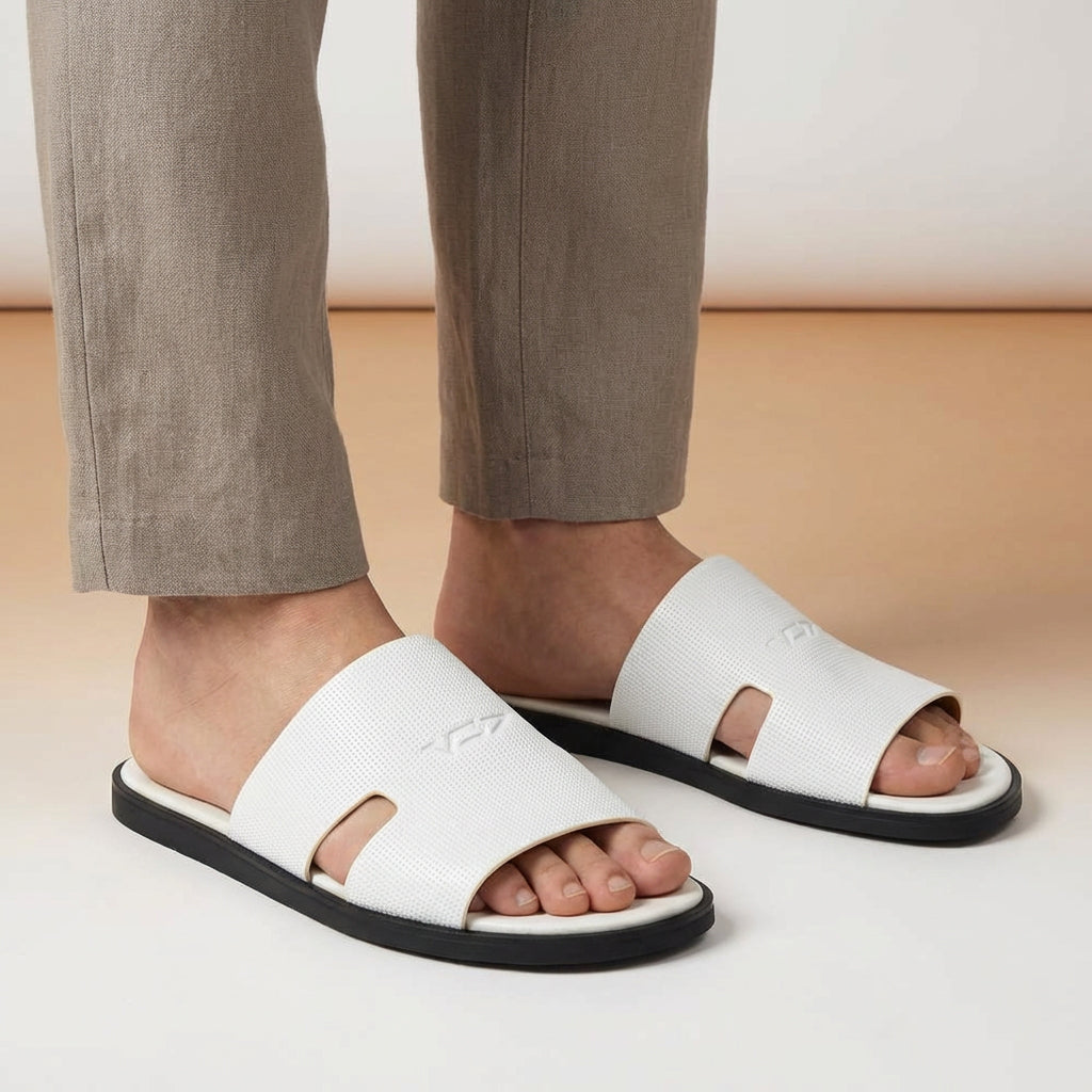 Vo7 Mule Sahara Homme White