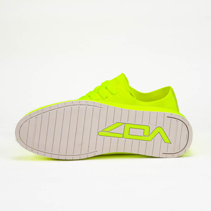 Vo7 Basket Yacht Knit Homme Fluo
