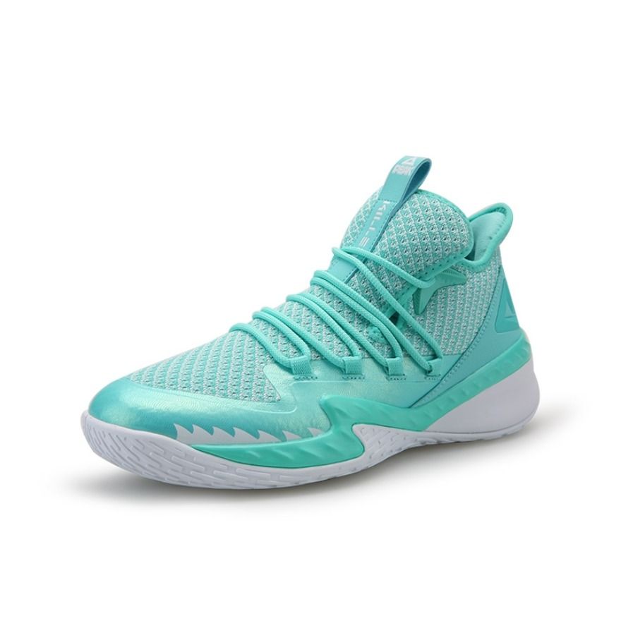 Peak Basketball Shoes Water Green