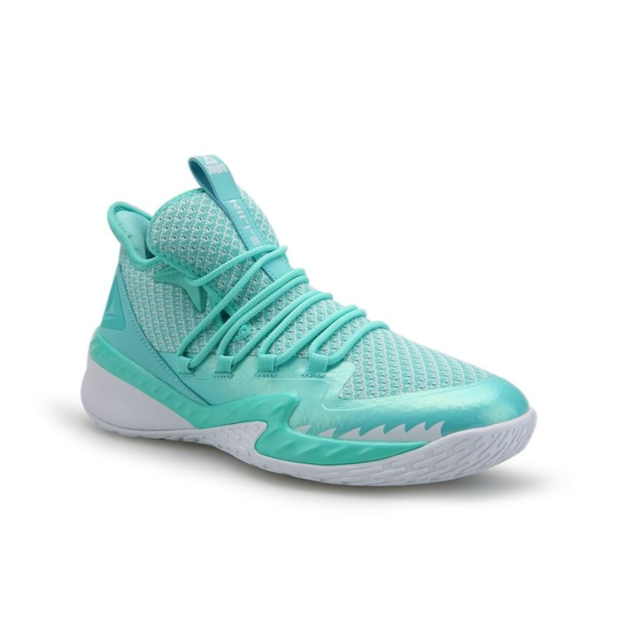 Peak Basketball Shoes Water Green