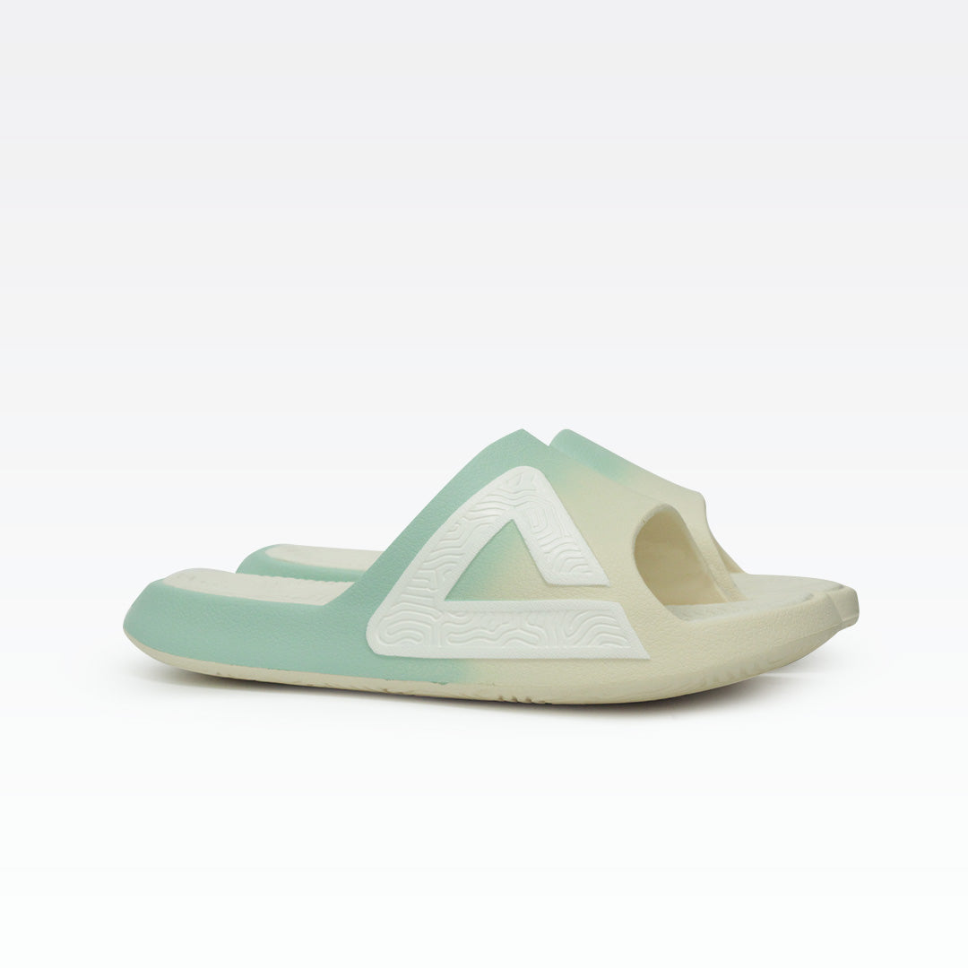 Peak Taichi Taichi Slippers Desert Powder/Light Acid Green