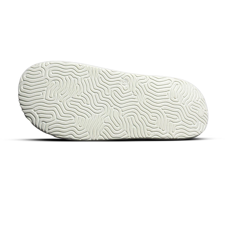 Peak Taichi Slippers Canvas White/Toffee Brown