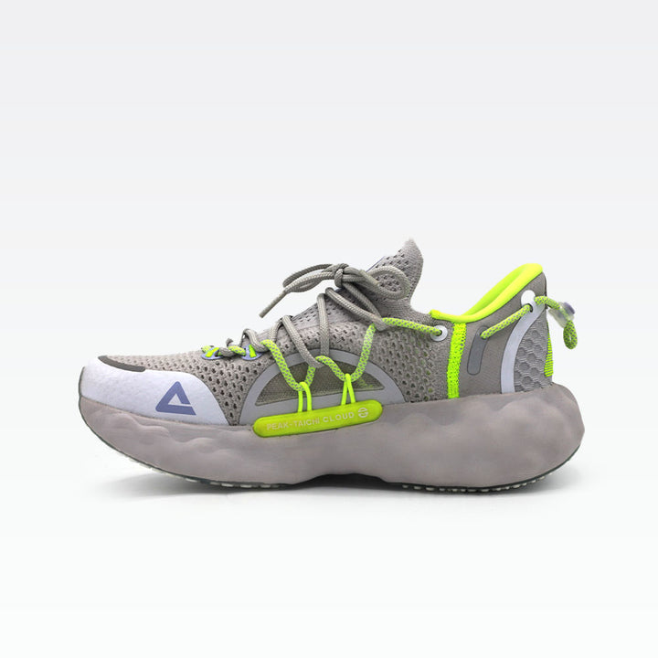 Peak Taichi Cloud R1 Light Grey Fluorescent Yellow