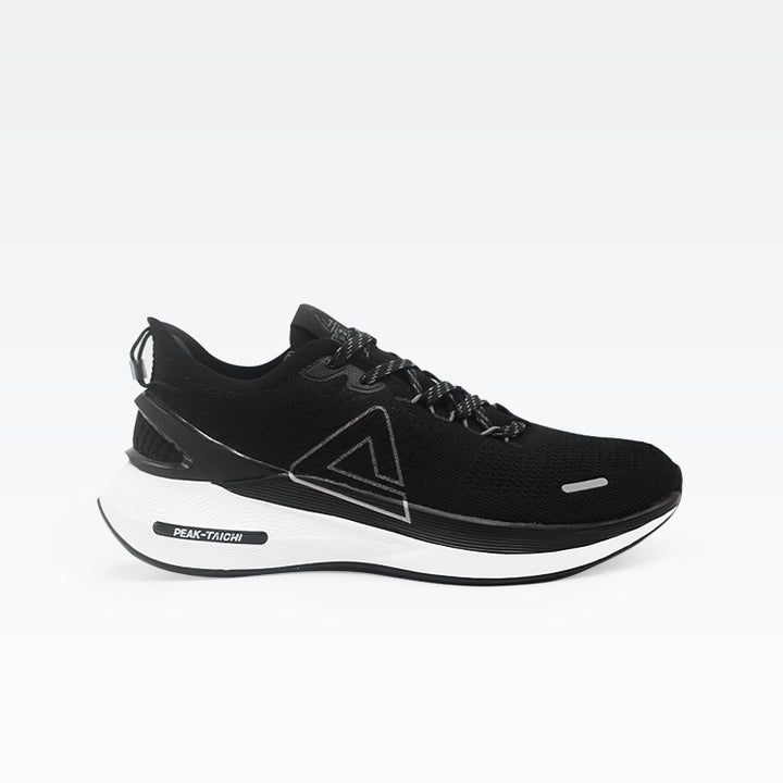 Running Shoes Black White
