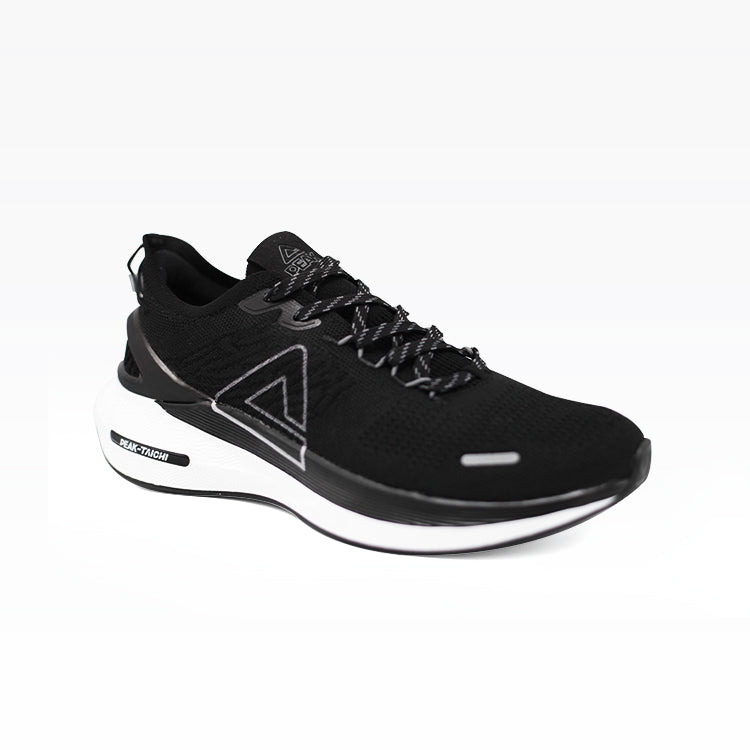 Running Shoes Black White