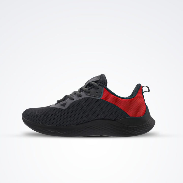 Peak Running Shoes DK.Grey Black Red