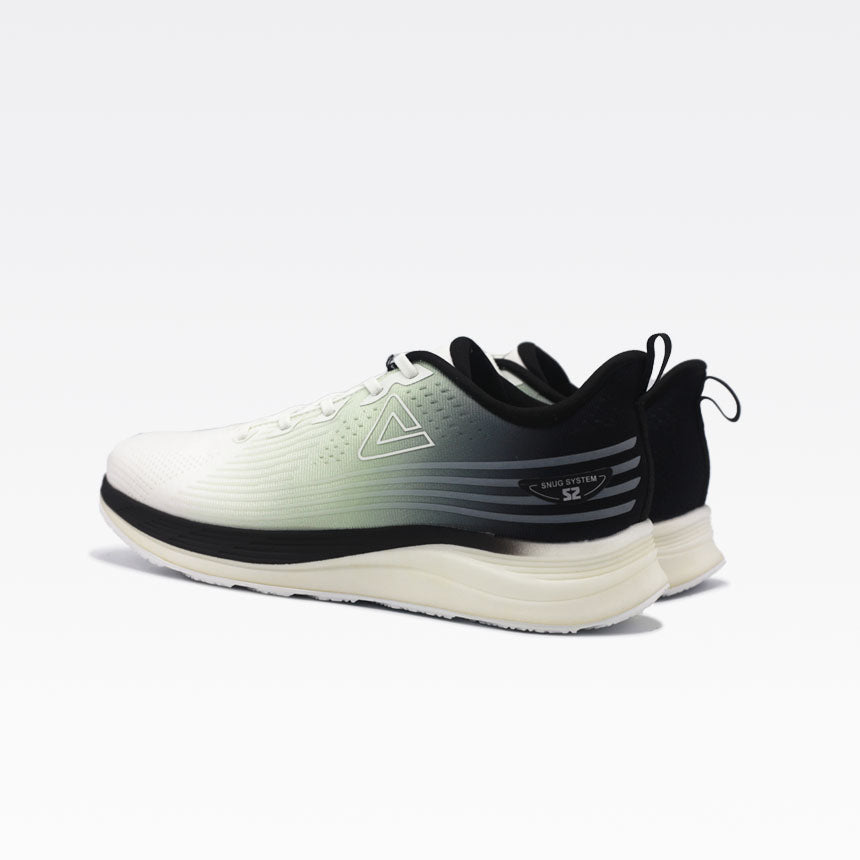 Peak Running Shoes Off White Black