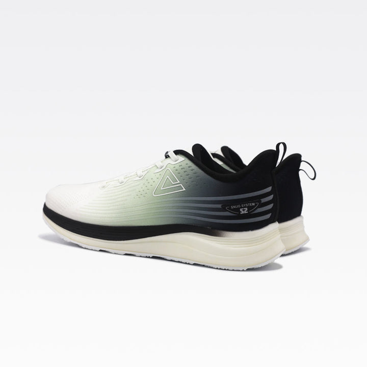 Peak Running Shoes Off White Black